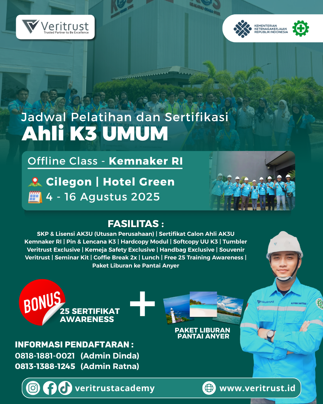 Cover Depan Training AK3U Offline