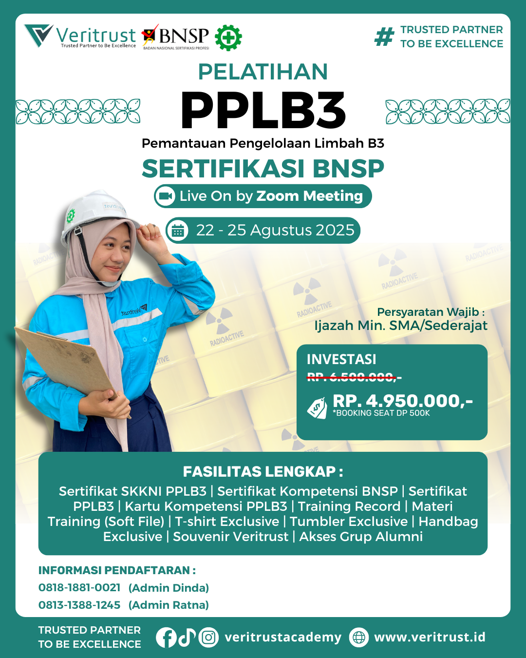 Pelatihan PLB3 Sertifikasi BNSP