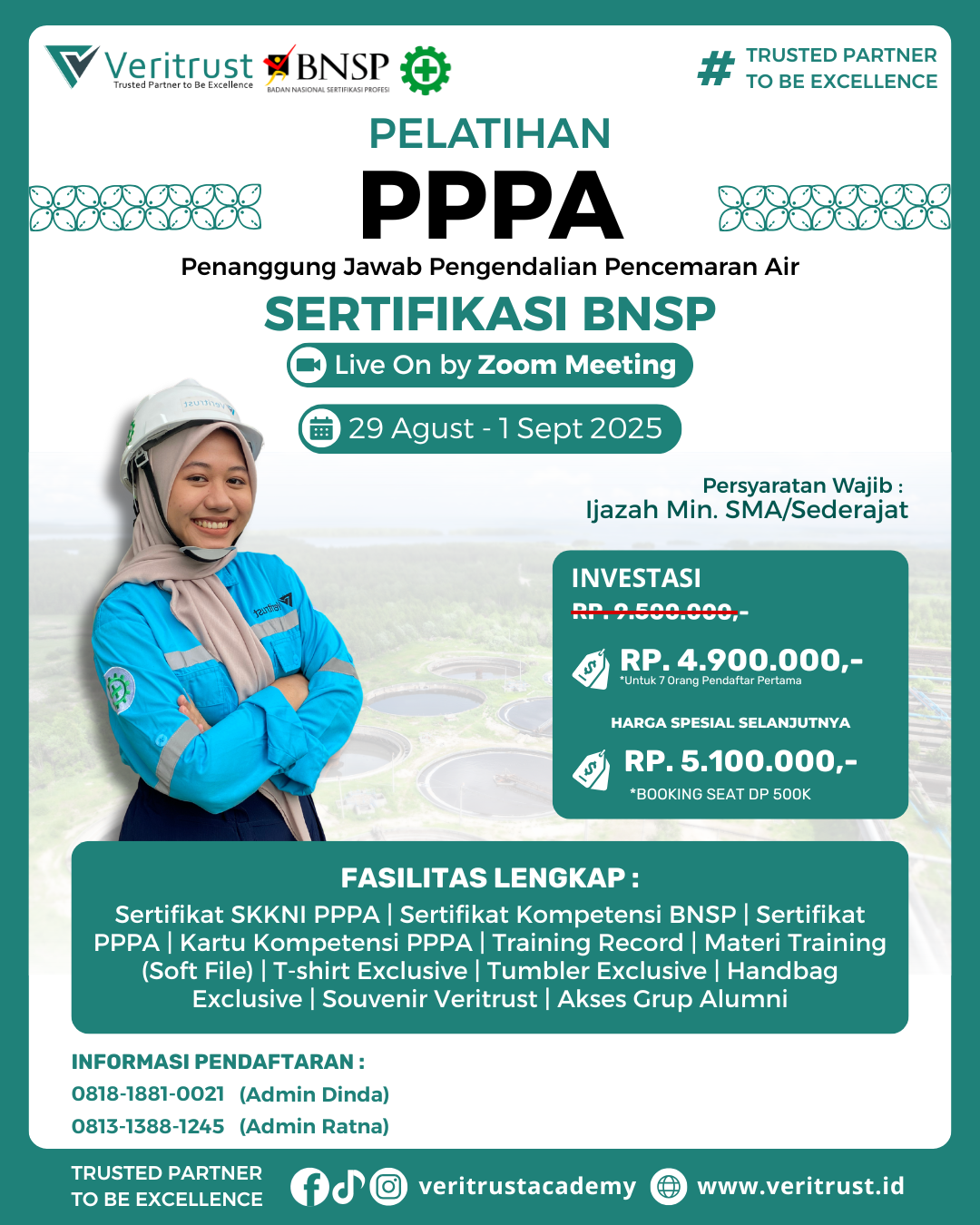 Pelatihan PPPA Sertifikasi BNSP