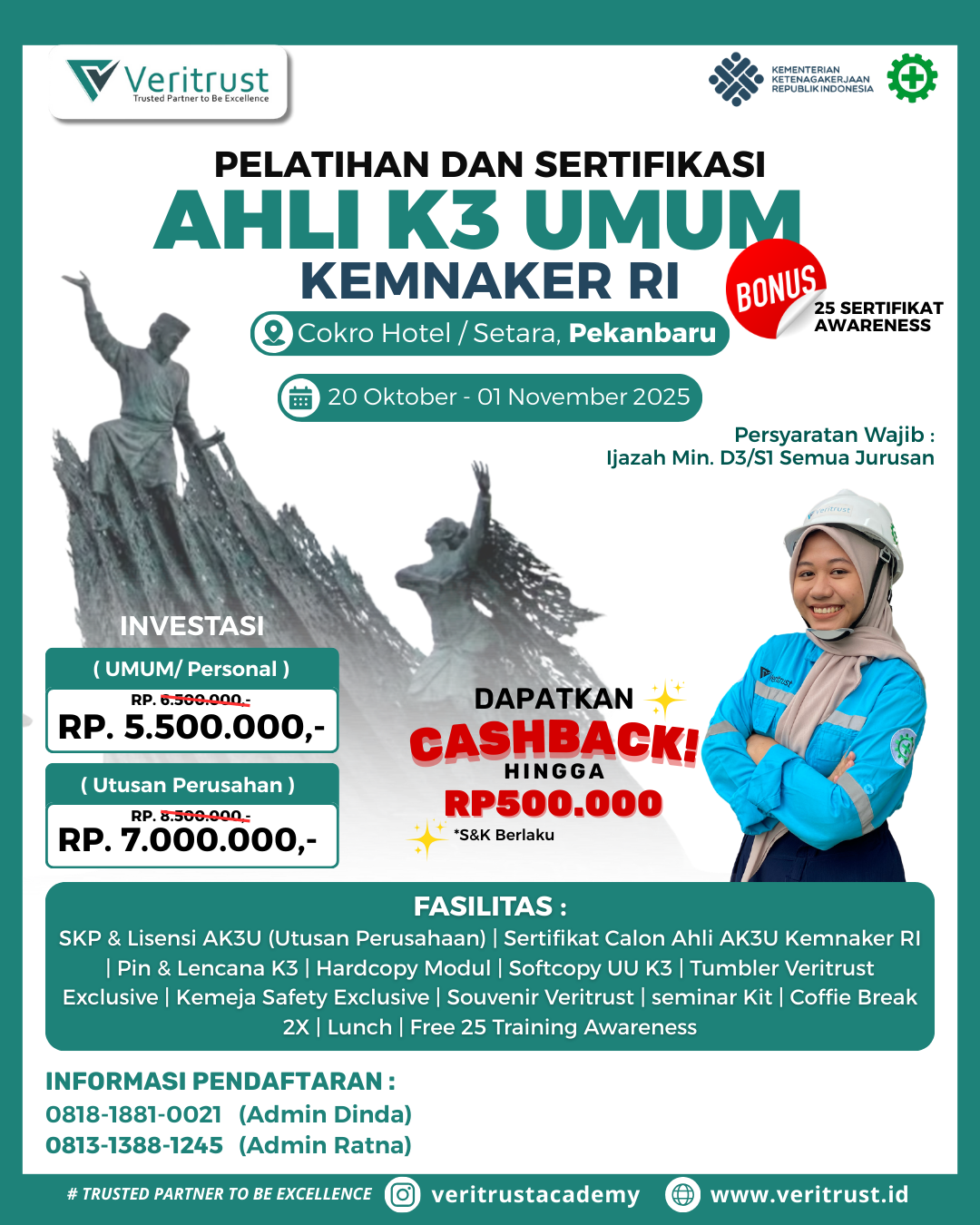 Flayer AK3U - Pekanbaru - Oktober (1)