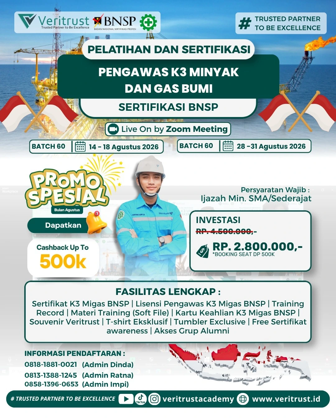 Pelatihan K3 Migas Gratis