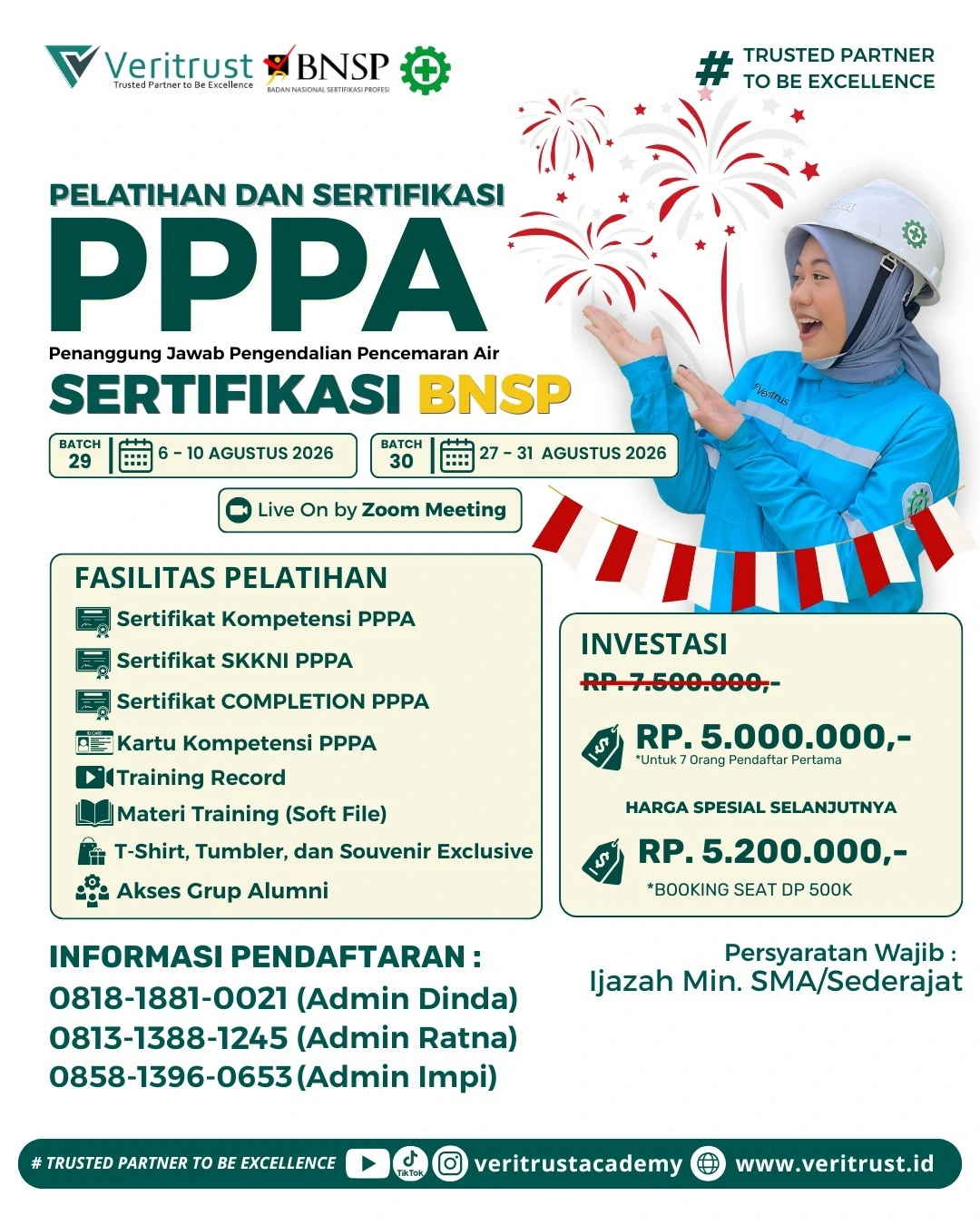 Sertifikasi PPPA Termurah